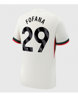 Chelsea Wesley Fofana #29 Maglia Gara Trasferta Repliche 2025-26 Maniche Corte Chelsea Wesley Fofana #29 Maglia Gara Trasferta Repliche 2025-26 Maniche Corte